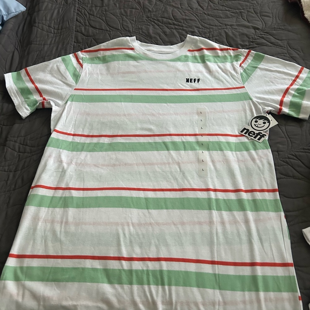 Neff Multicolor Striped Tee